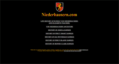 Desktop Screenshot of niederhausern.com